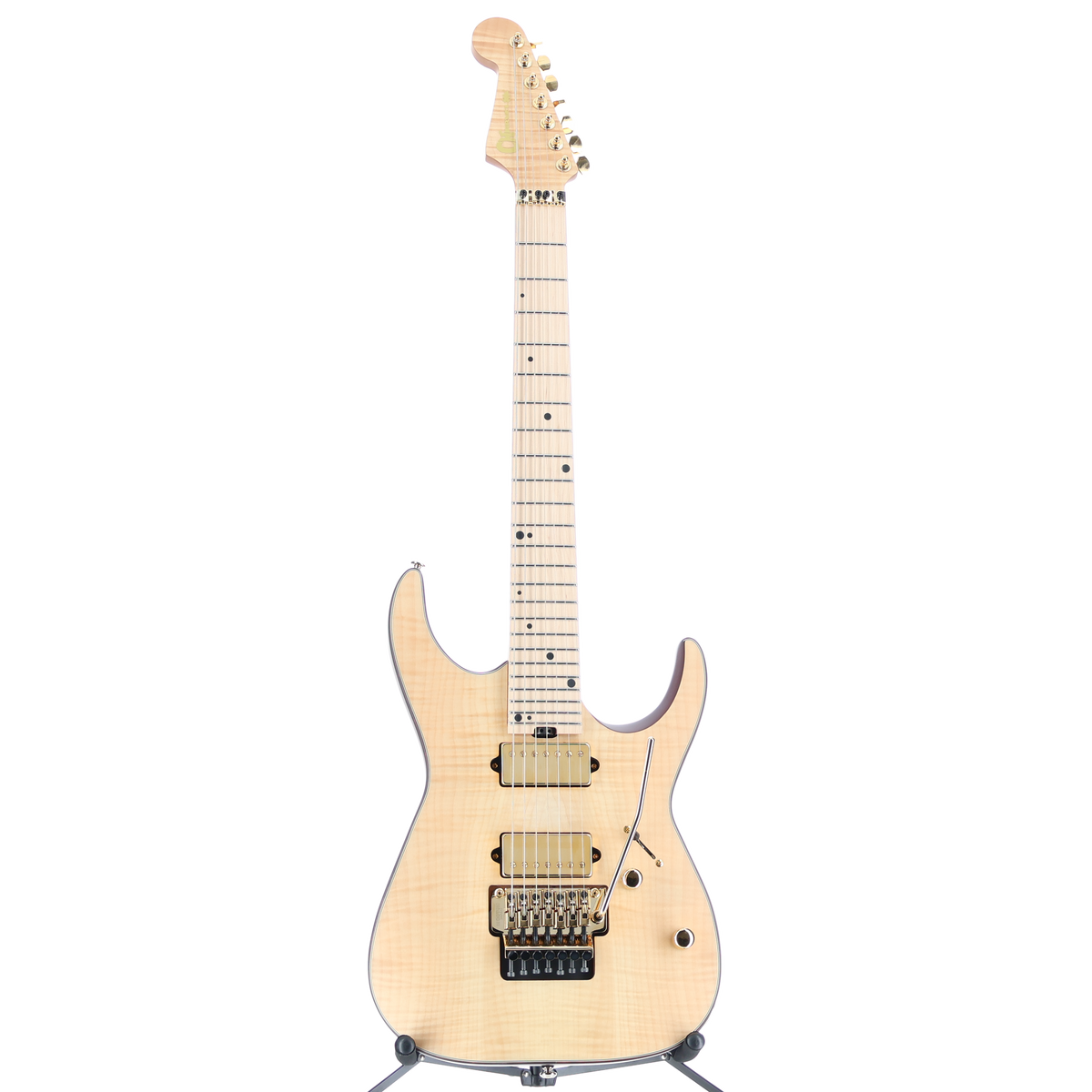 Charvel Angel Vivaldi Signature Pro-Mod DK24 GT7 HH, Maple Fingerboard, Natural (P1) (00368)
