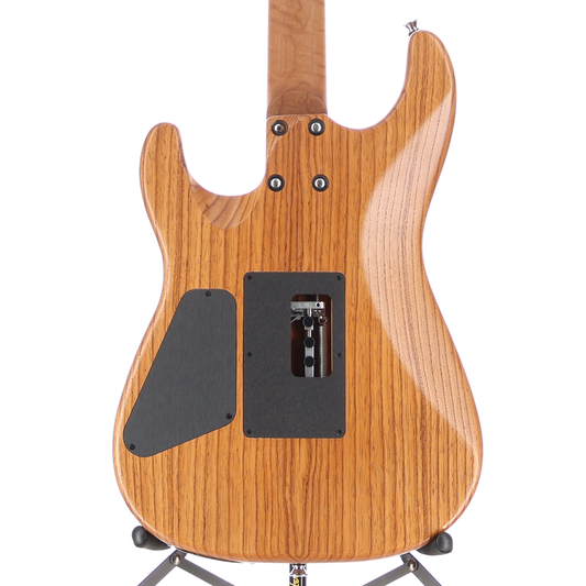 Charvel Custom Shop Guthrie Govan Signature HSH Caramelized Ash, Caramelized Flame Maple Fingerboard, Natural (P11) (00628)