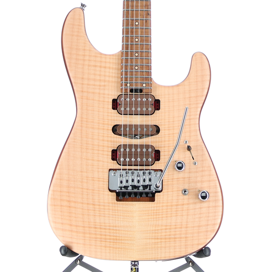 Charvel Custom Shop Guthrie Govan Signature HSH Flame Maple, Caramelized Flame Maple Fingerboard, Natural (H1) (00108)