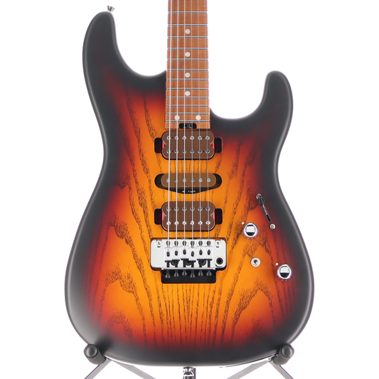 Charvel Guthrie Govan Signature MJ San Dimas SD24, Caramelized Maple Fingerboard, 3-Tone Sunburst (SR) (00003)