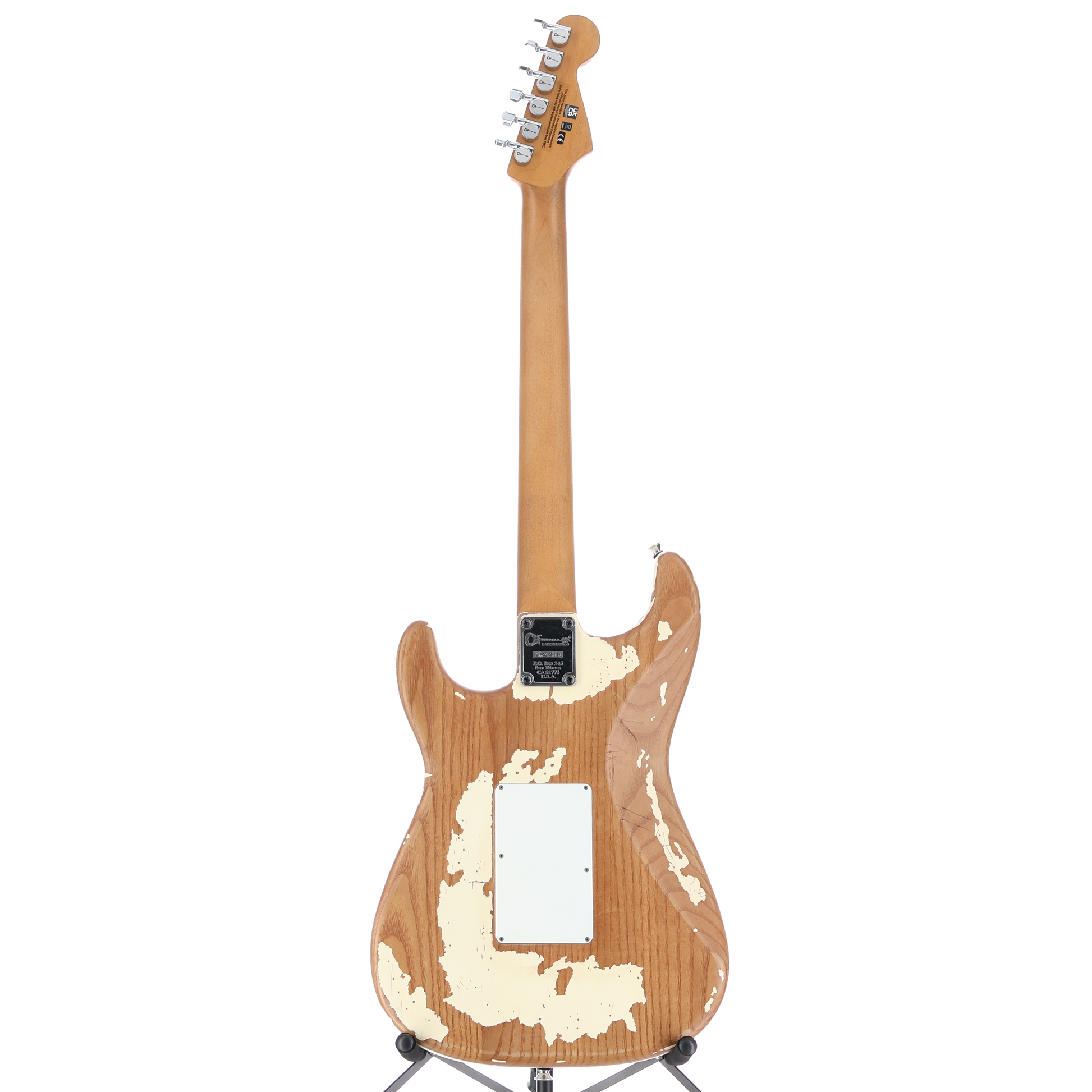Charvel Henrik Danhage Limited Edition Signature Pro-Mod So-Cal Style 1 HS FR M, Maple Fingerboard, White Relic (V3)(42580) (42580)