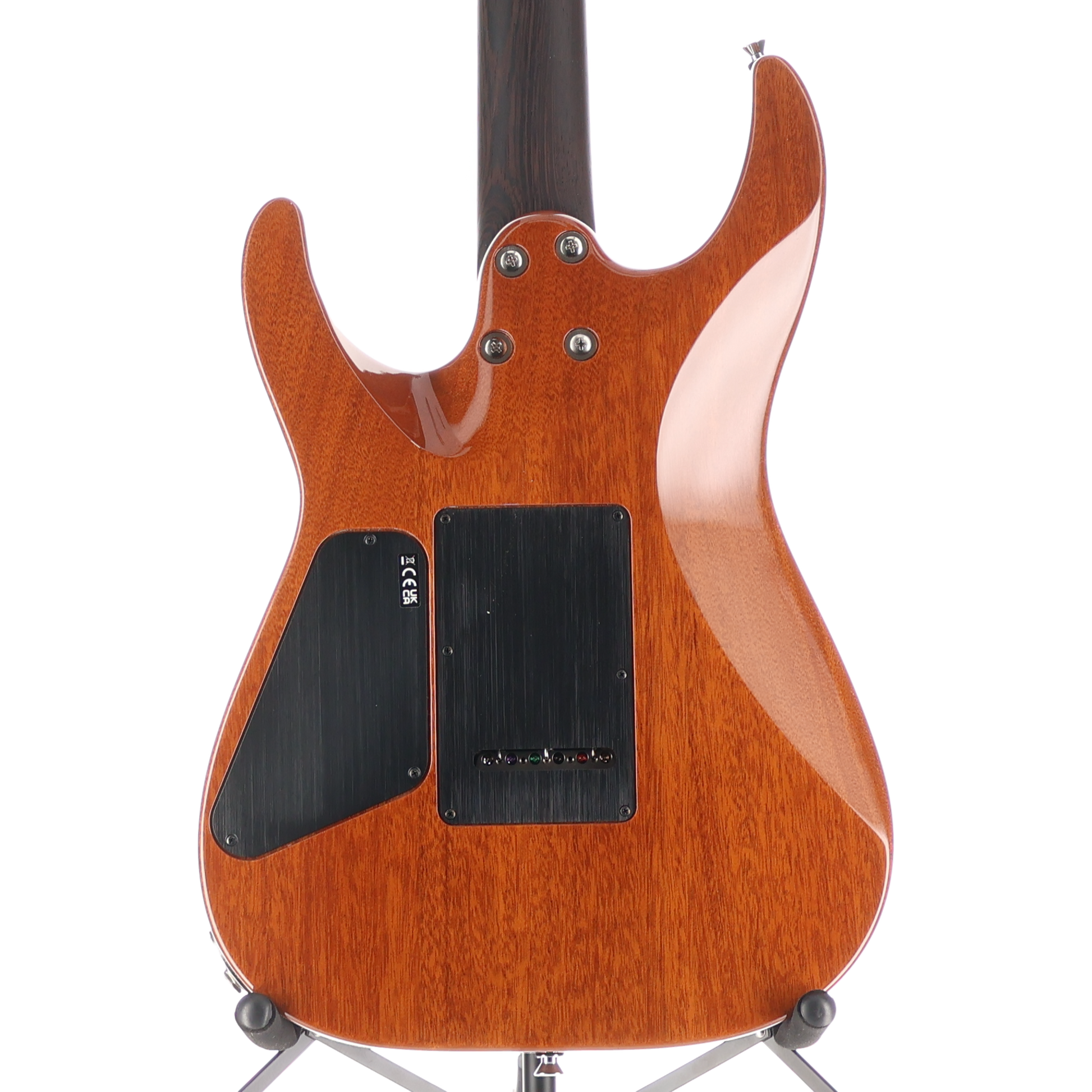 Charvel MJ DK24 HSH 2PT W Mahogany with Flame Maple, Antique Burst, Plays Great (H8) (00210) (00210)
