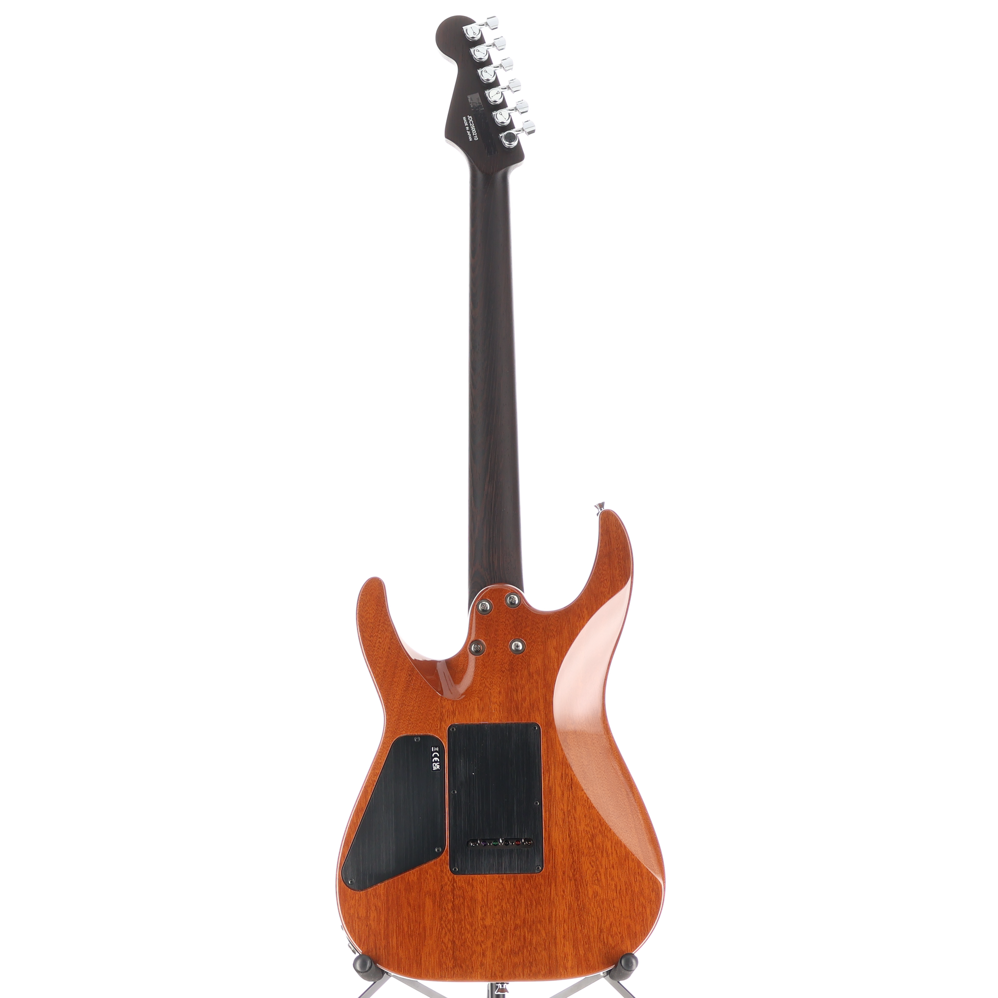 Charvel MJ DK24 HSH 2PT W Mahogany with Flame Maple, Antique Burst, Plays Great (H8) (00210) (00210)