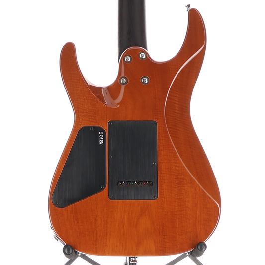 Charvel MJ DK24 HSH 2PT W Mahogany with Flame Maple, Wenge Fingerboard, Antique Burst (RP) (14887)