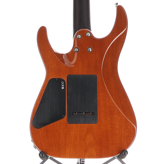 Charvel MJ DK24 HSH 2PT W Mahogany with Flame Maple, Wenge Fingerboard, Antique Burst (RP) (14887)