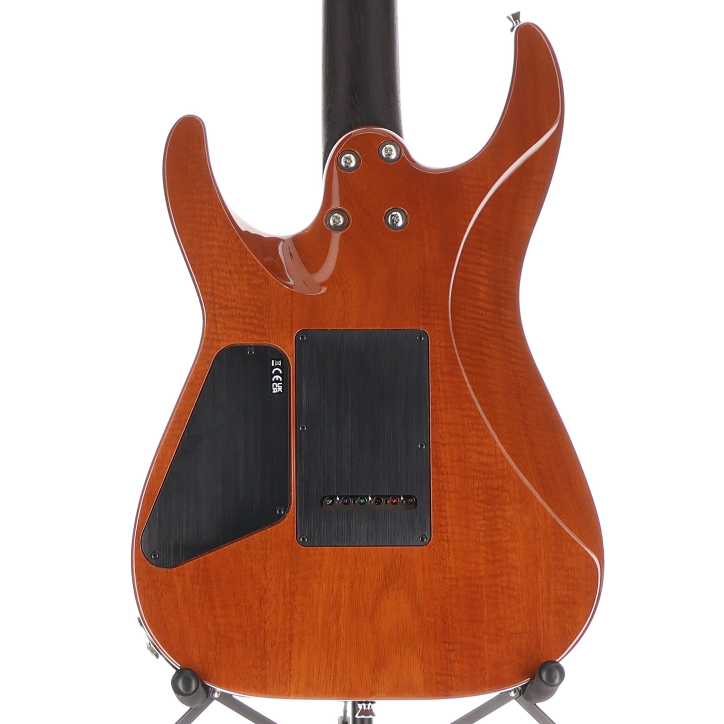 Charvel MJ DK24 HSH 2PT W Mahogany with Flame Maple, Wenge Fingerboard, Antique Burst (RP) (14887)