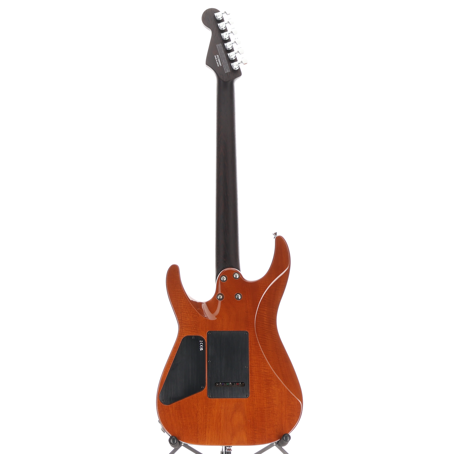 Charvel MJ DK24 HSH 2PT W Mahogany with Flame Maple, Wenge Fingerboard, Antique Burst (RP) (14887)