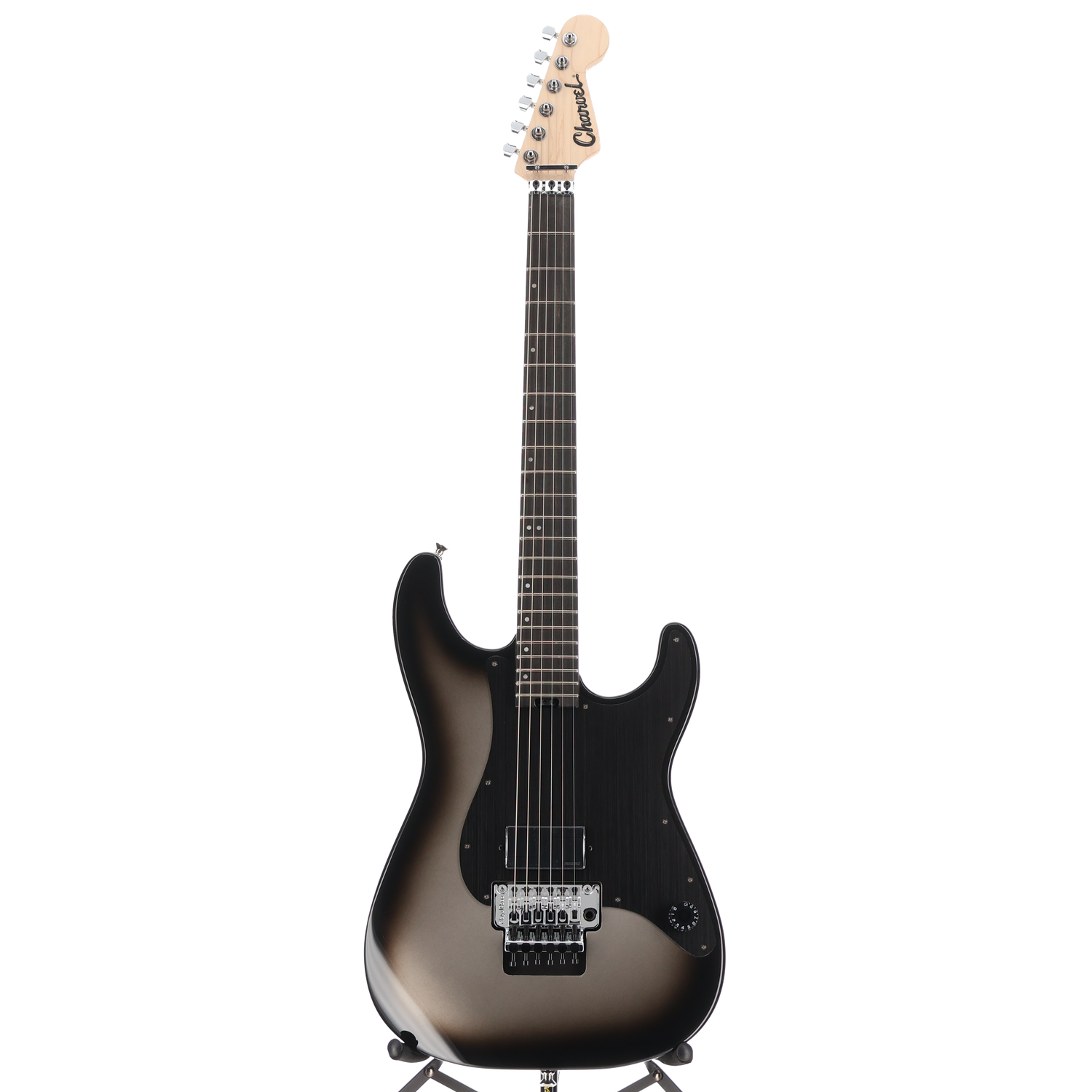 Charvel Phil Sgrosso Signature Pro-Mod So-Cal Style 1 H FR E, Ebony Fingerboard, Silverburst (RP) (55521)