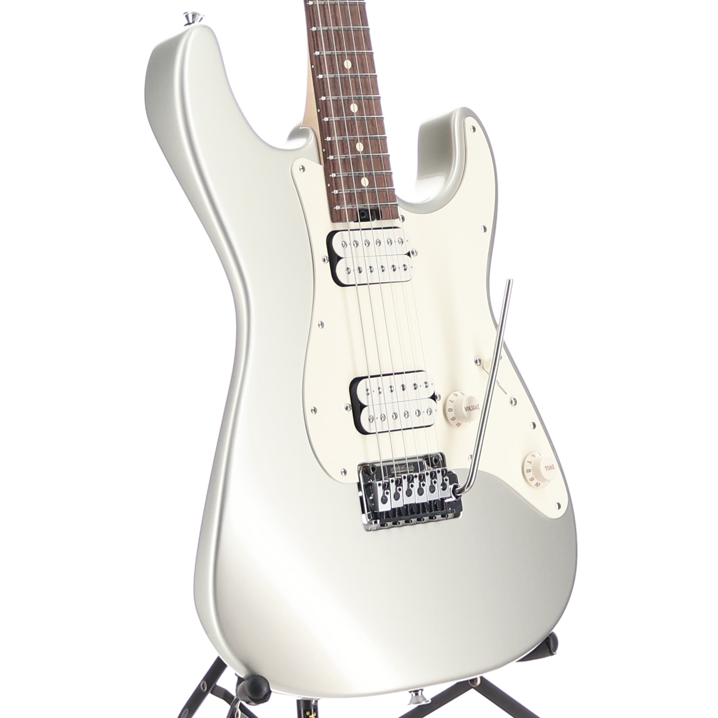 Charvel Prashant Aswani Signature Pro-Mod So-Cal PA28, Inca Silver (NITRO FINISH), Pro Setup (U2) (01125)