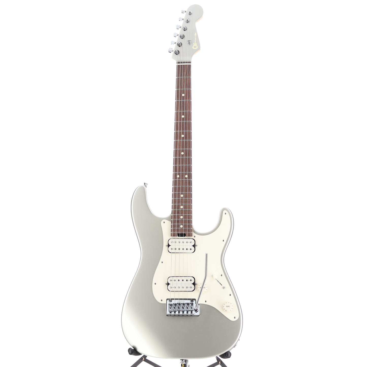Charvel Prashant Aswani Signature Pro-Mod So-Cal PA28, Inca Silver (NITRO FINISH) Professional Setup (SR) (02164)