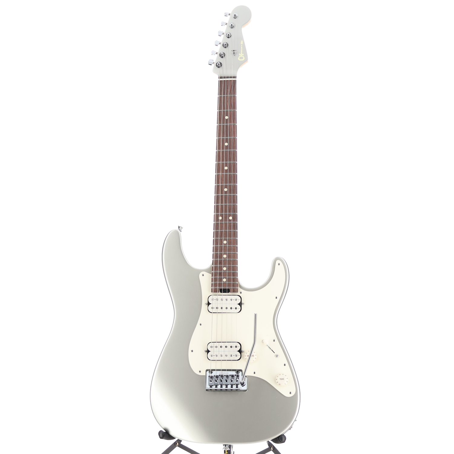 Charvel Prashant Aswani Signature Pro-Mod So-Cal PA28, Inca Silver (NITRO FINISH) Professional Setup (SR) (02164)