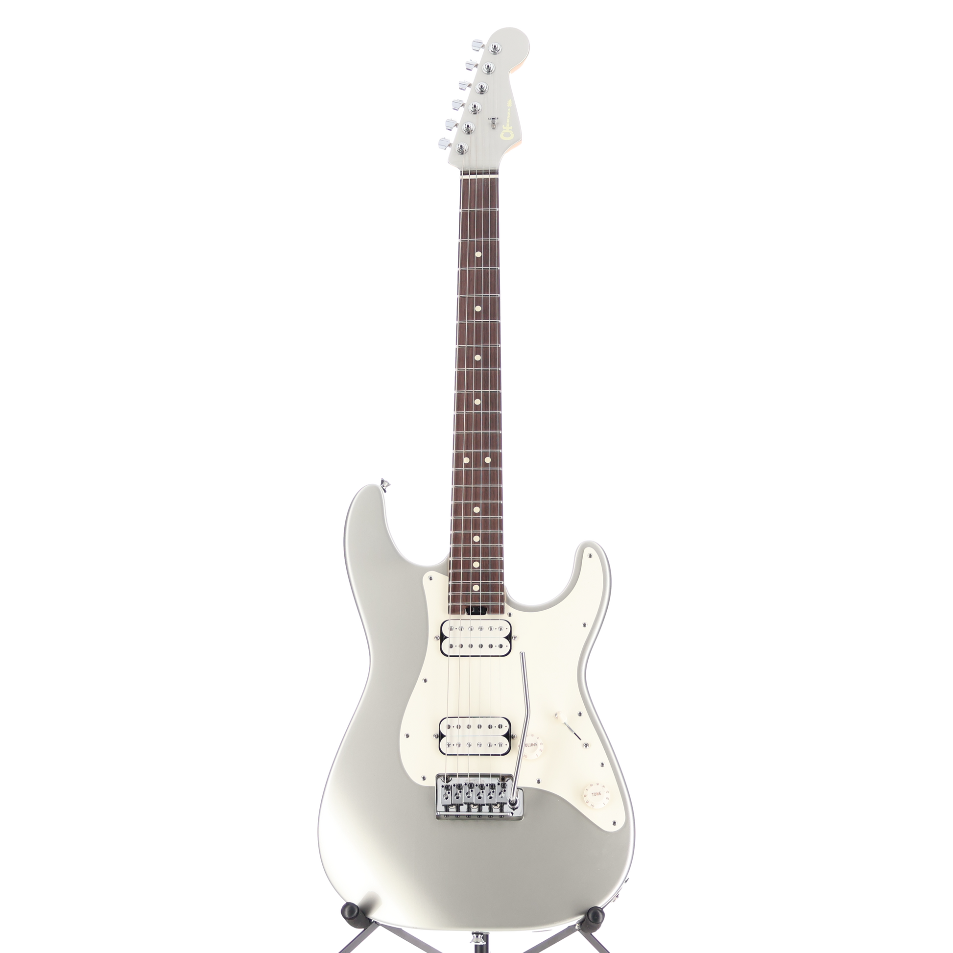 Charvel Prashant Aswani Signature Pro-Mod So-Cal PA28, Inca Silver (Nitro Finish) (E9) (01126)