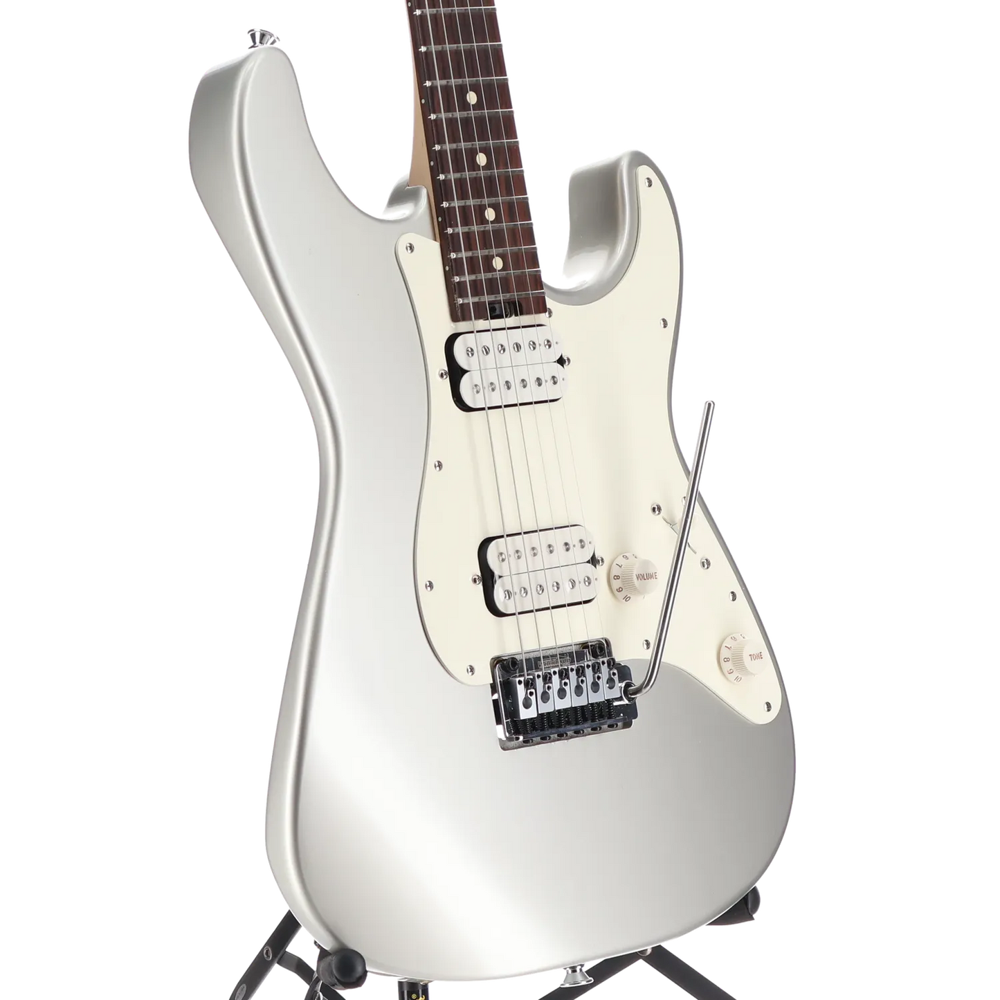 Charvel Prashant Aswani Signature Pro-Mod So-Cal PA28, Rosewood Fingerboard, Inca Silver (NITRO FINISH) (C11) (08308)