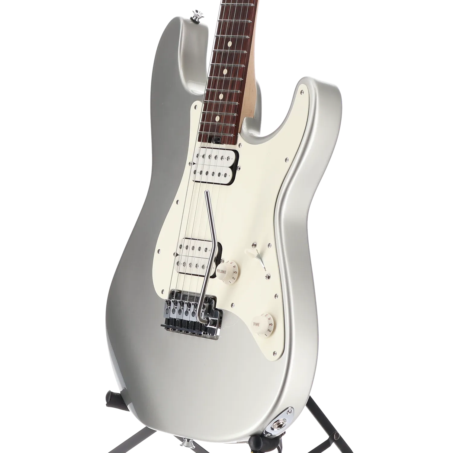 Charvel Prashant Aswani Signature Pro-Mod So-Cal PA28, Rosewood Fingerboard, Inca Silver (NITRO FINISH) (C11) (08308)