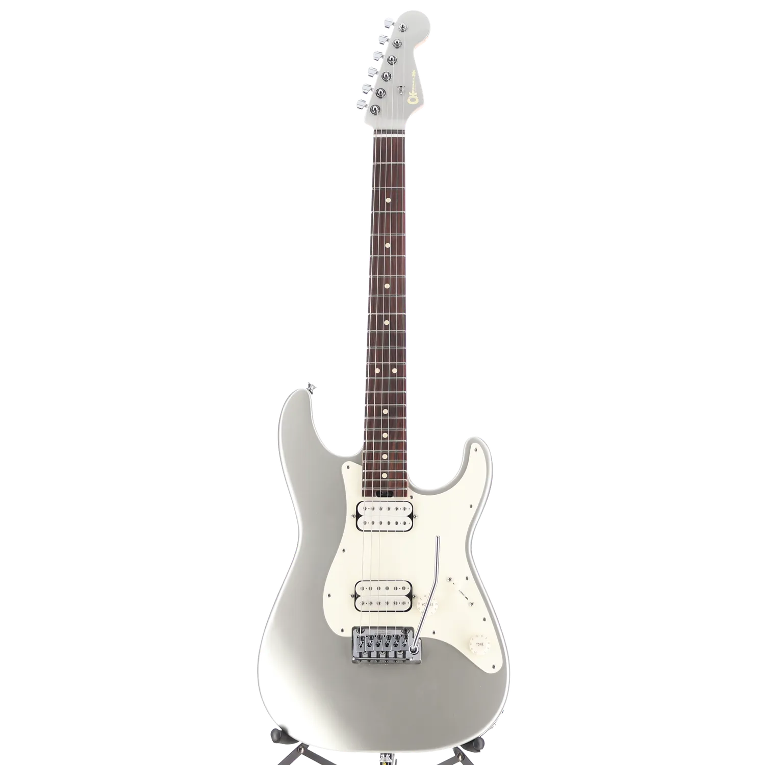 Charvel Prashant Aswani Signature Pro-Mod So-Cal PA28, Rosewood Fingerboard, Inca Silver (NITRO FINISH) (C11) (08308)
