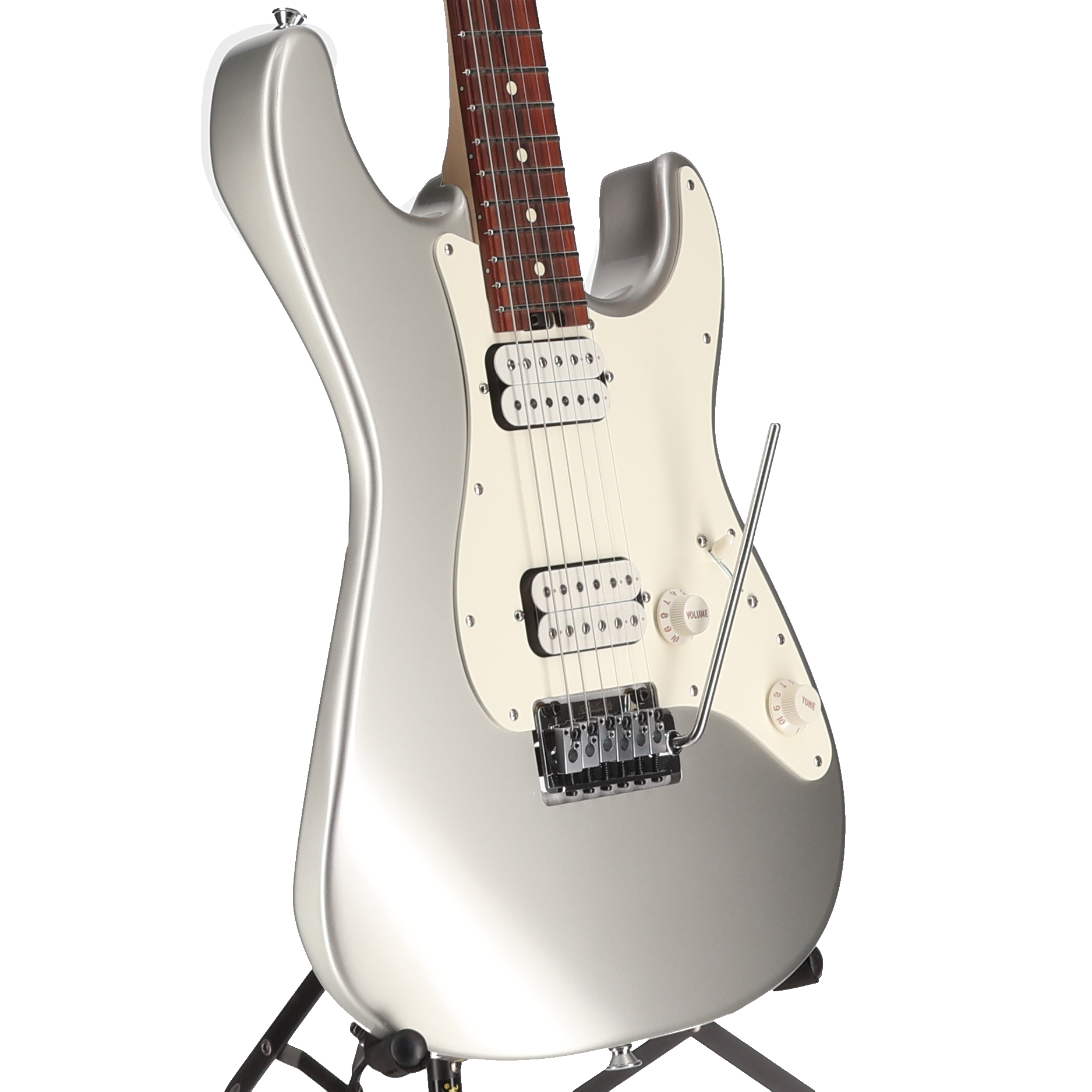 Charvel Prashant Aswani Signature Pro-Mod So-Cal PA28, Rosewood Fingerboard, Inca Silver (NITRO FINISH) (S8) (09565)