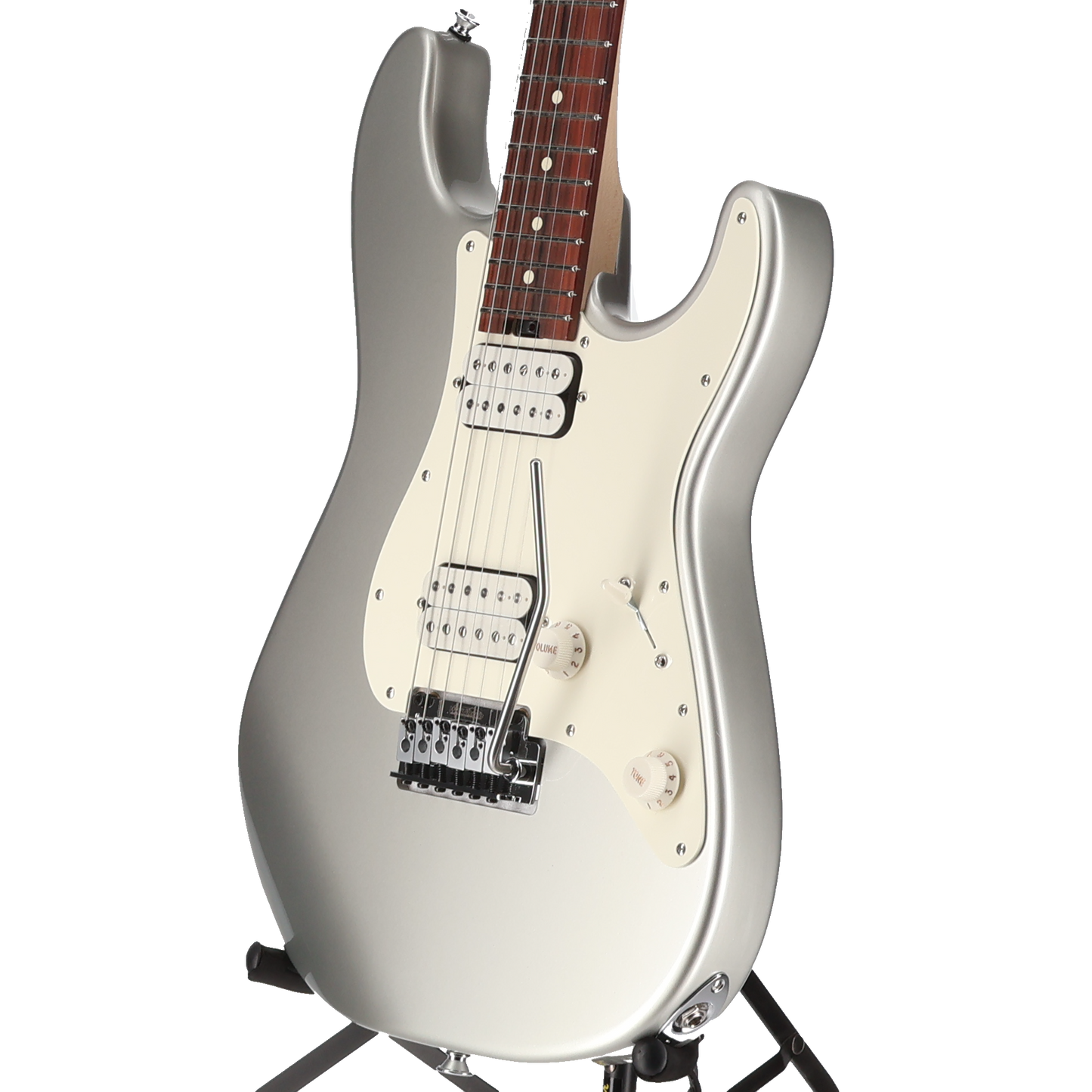 Charvel Prashant Aswani Signature Pro-Mod So-Cal PA28, Rosewood Fingerboard, Inca Silver (NITRO FINISH) (S8) (09565)