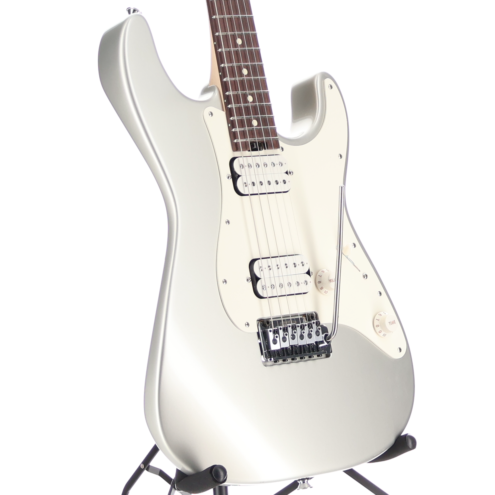 Charvel Prashant Aswani Signature Pro-Mod So-Cal PA28, Rosewood Fingerboard, Inca Silver (Nitro Finish) (8C) (01126)