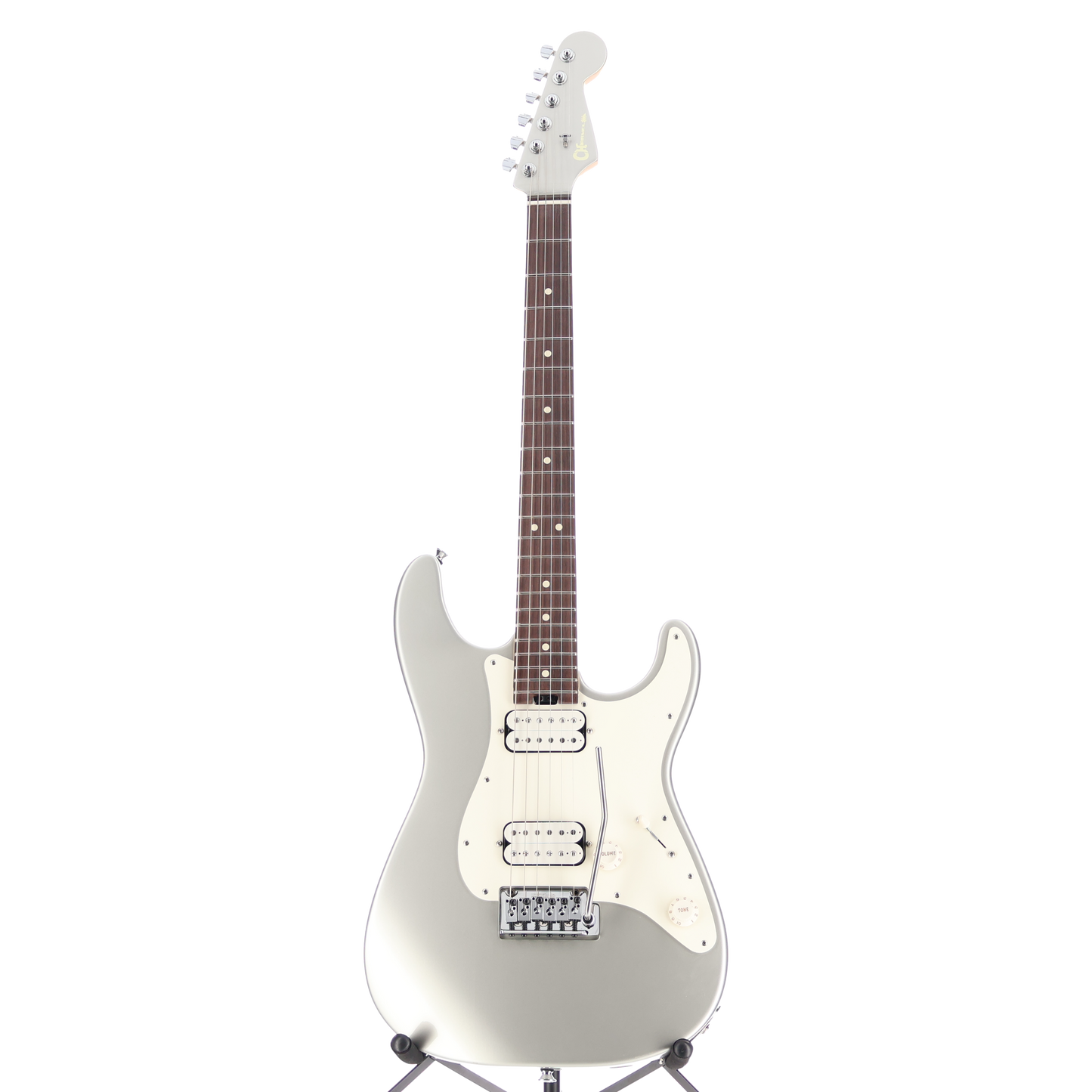 Charvel Prashant Aswani Signature Pro-Mod So-Cal PA28, Rosewood Fingerboard, Inca Silver (Nitro Finish) (8C) (01126)