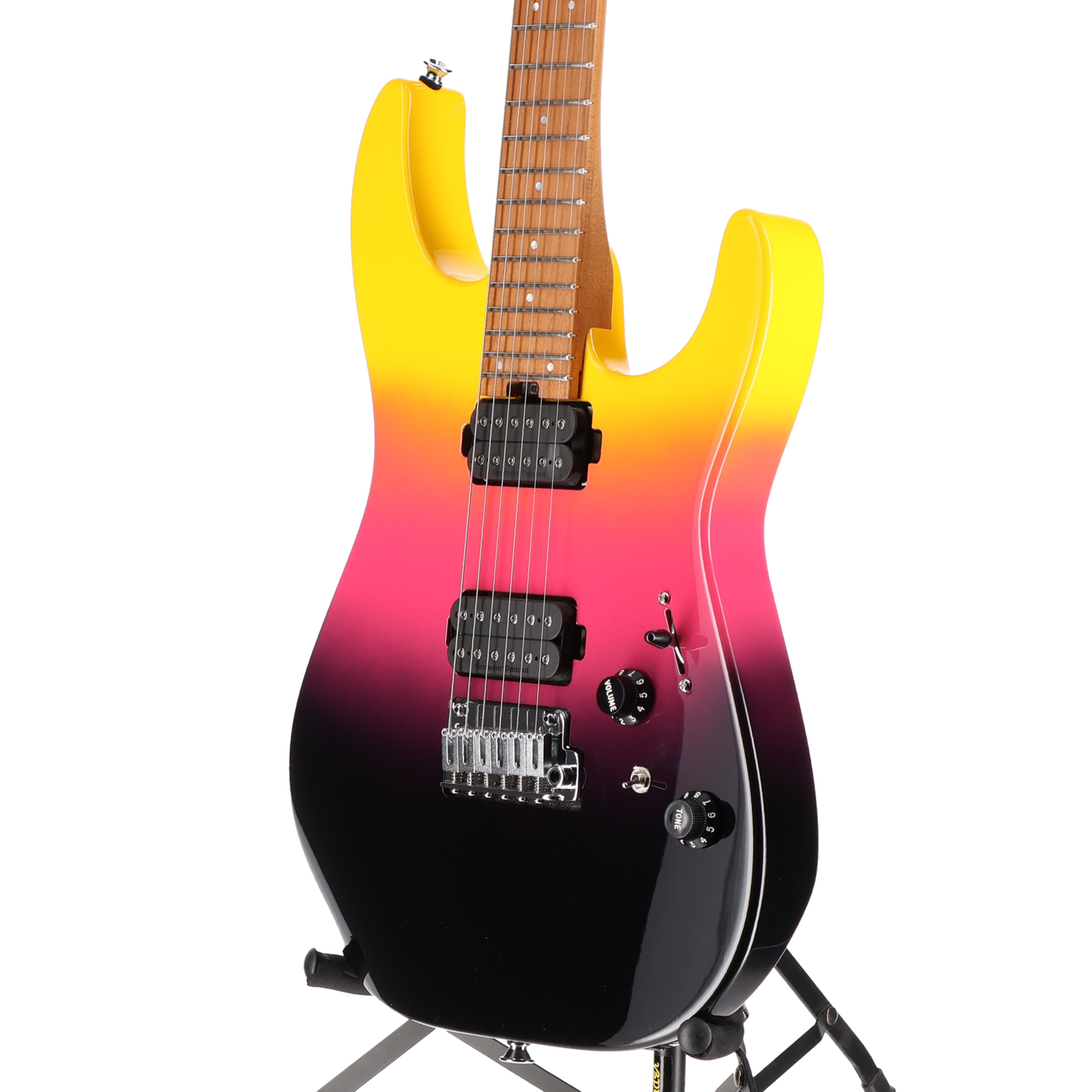 Charvel Pro-Mod DK24 HH 2PT CM, Caramelized Maple Fingerboard, Malibu Sunset (G8) (01394)