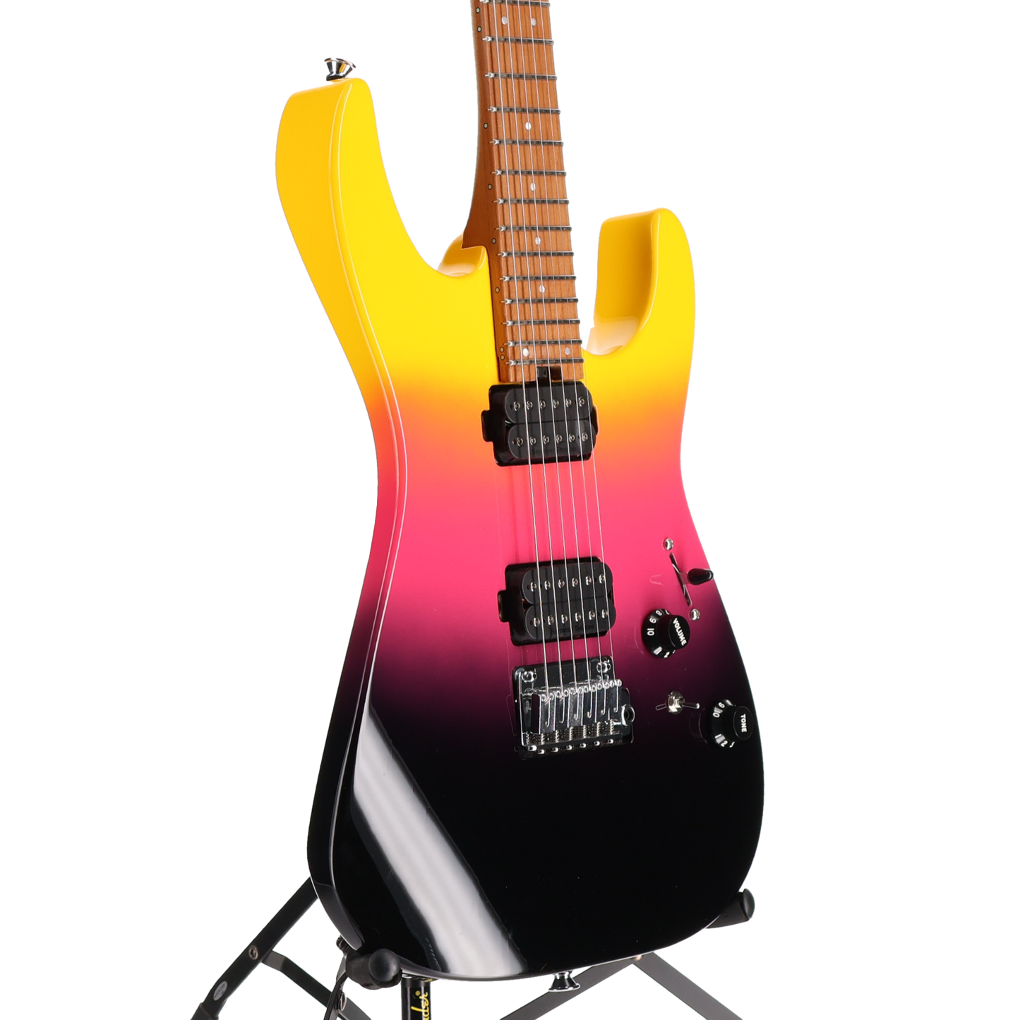 Charvel Pro-Mod DK24 HH 2PT CM, Caramelized Maple Fingerboard, Malibu Sunset (G8) (01394)