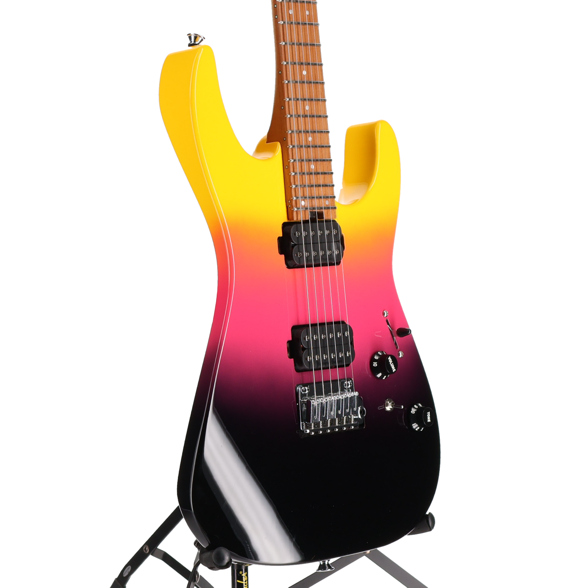 Charvel Pro-Mod DK24 HH 2PT CM, Caramelized Maple Fingerboard, Malibu Sunset (G8) (01394)