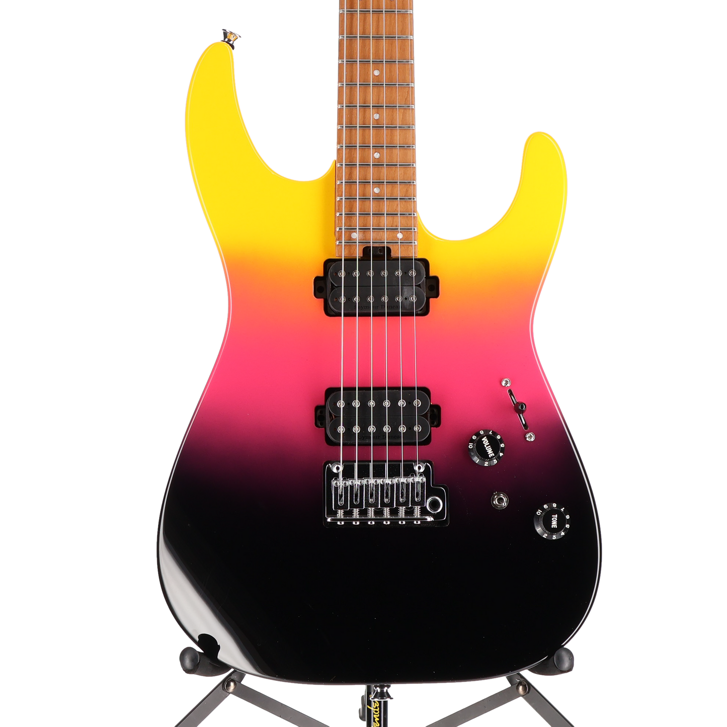 Charvel Pro-Mod DK24 HH 2PT CM, Caramelized Maple Fingerboard, Malibu Sunset (G8) (01394)