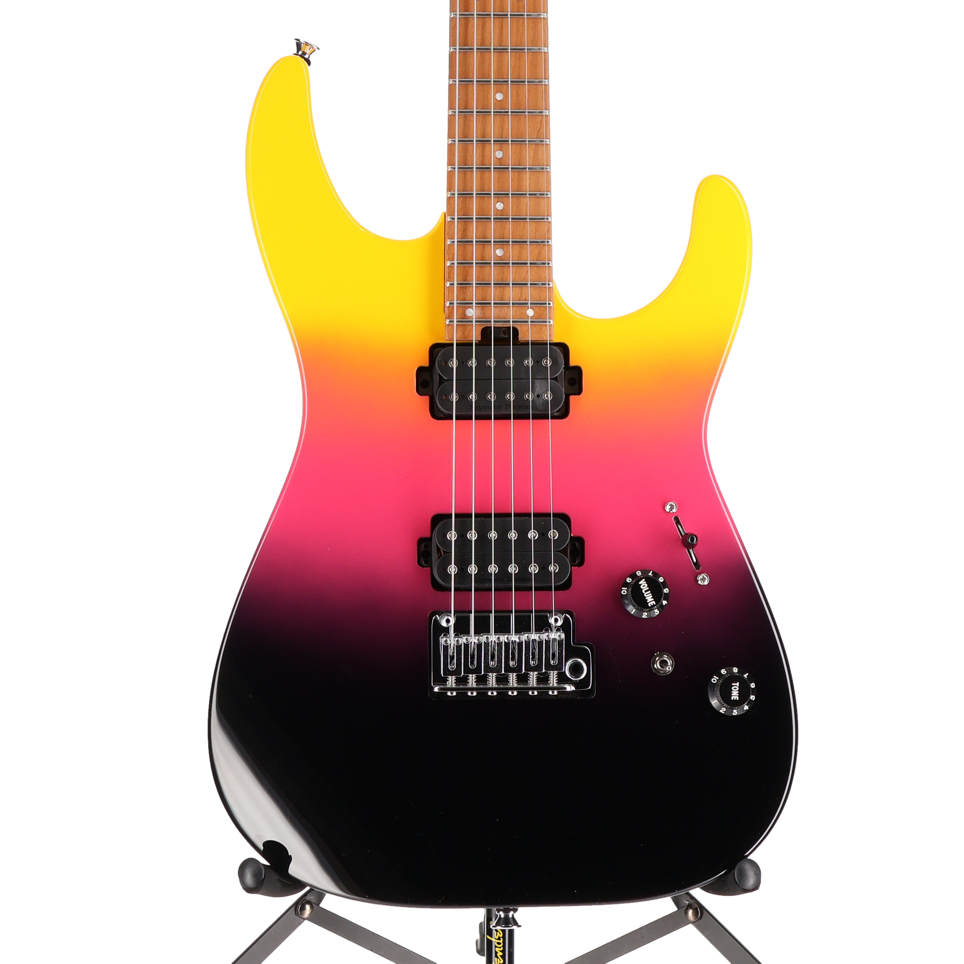 Charvel Pro-Mod DK24 HH 2PT CM, Caramelized Maple Fingerboard, Malibu Sunset (G8) (01394)