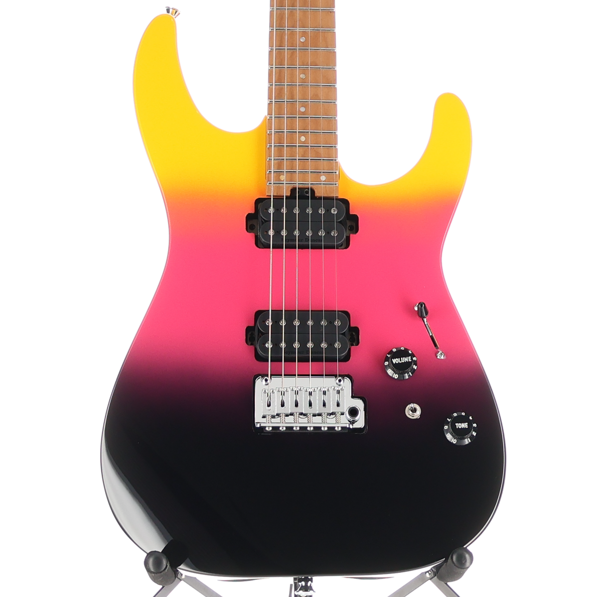 Charvel Pro-Mod DK24 HH 2PT CM, Caramelized Maple Fingerboard, Malibu Sunset (RP) (11500)