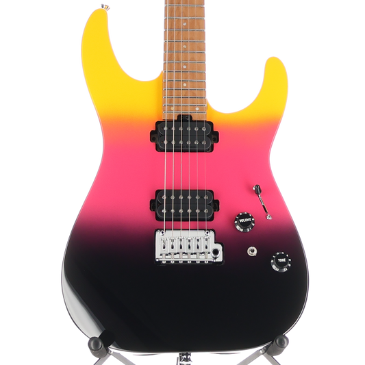 Charvel Pro-Mod DK24 HH 2PT CM, Caramelized Maple Fingerboard, Malibu Sunset (RP) (11500)