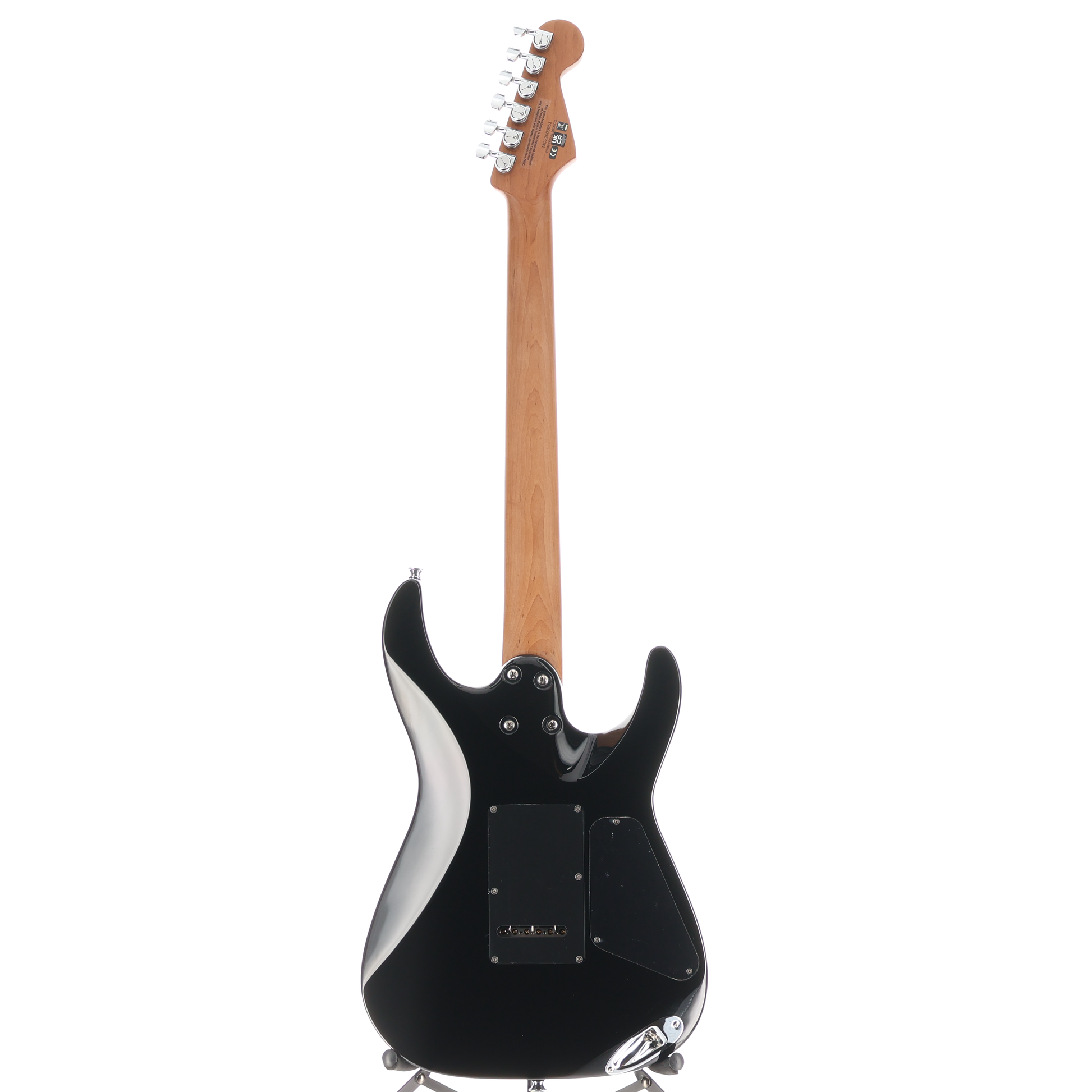 Charvel Pro-Mod DK24 HH 2PT CM Left-Handed, Caramelized Fingerboard, Gloss Black (K11) (00953)