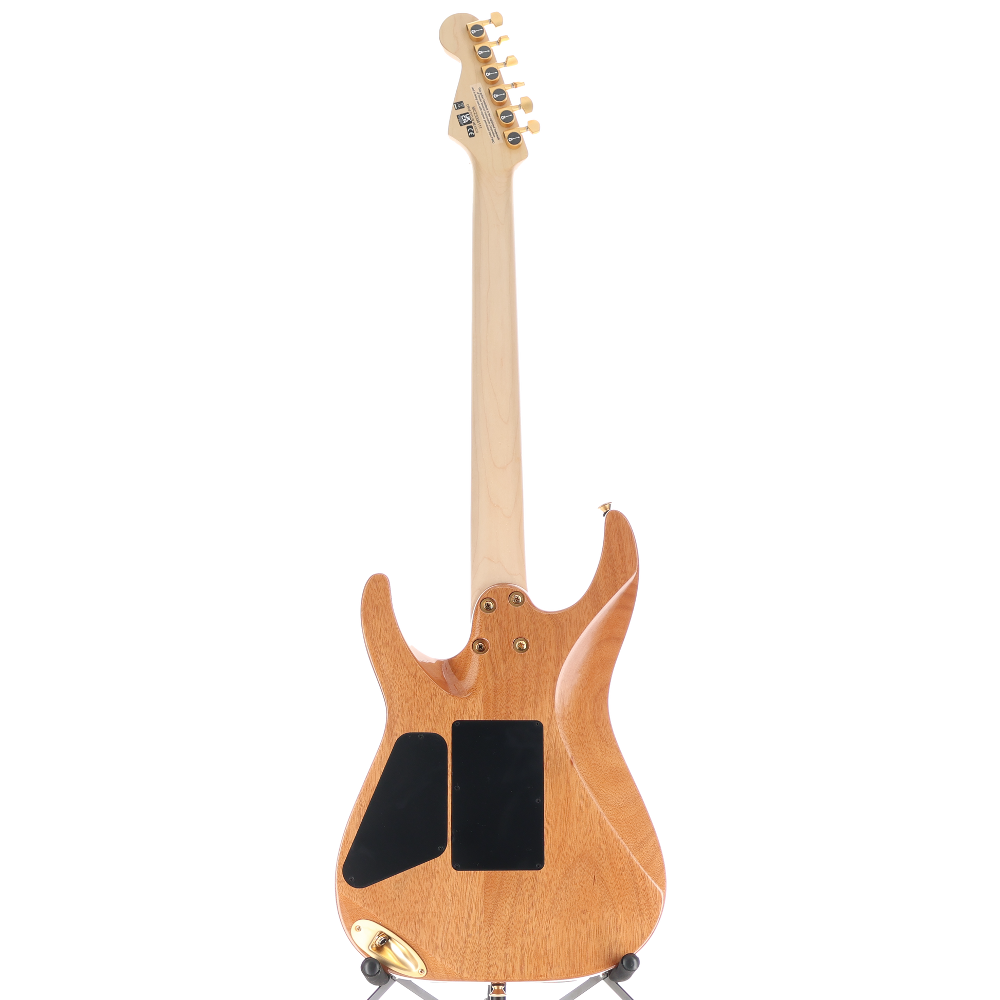 Charvel Pro-Mod DK24 HH FR Mahogany Quilt Maple, Dark Amber (F10) (04111)