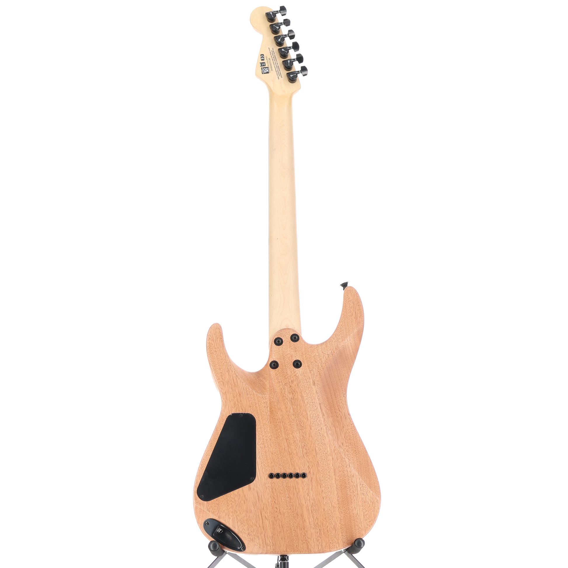 Charvel Pro-Mod DK24 HH Hard Tail Mahogany Natural Poplar Burl (L5) (05642)