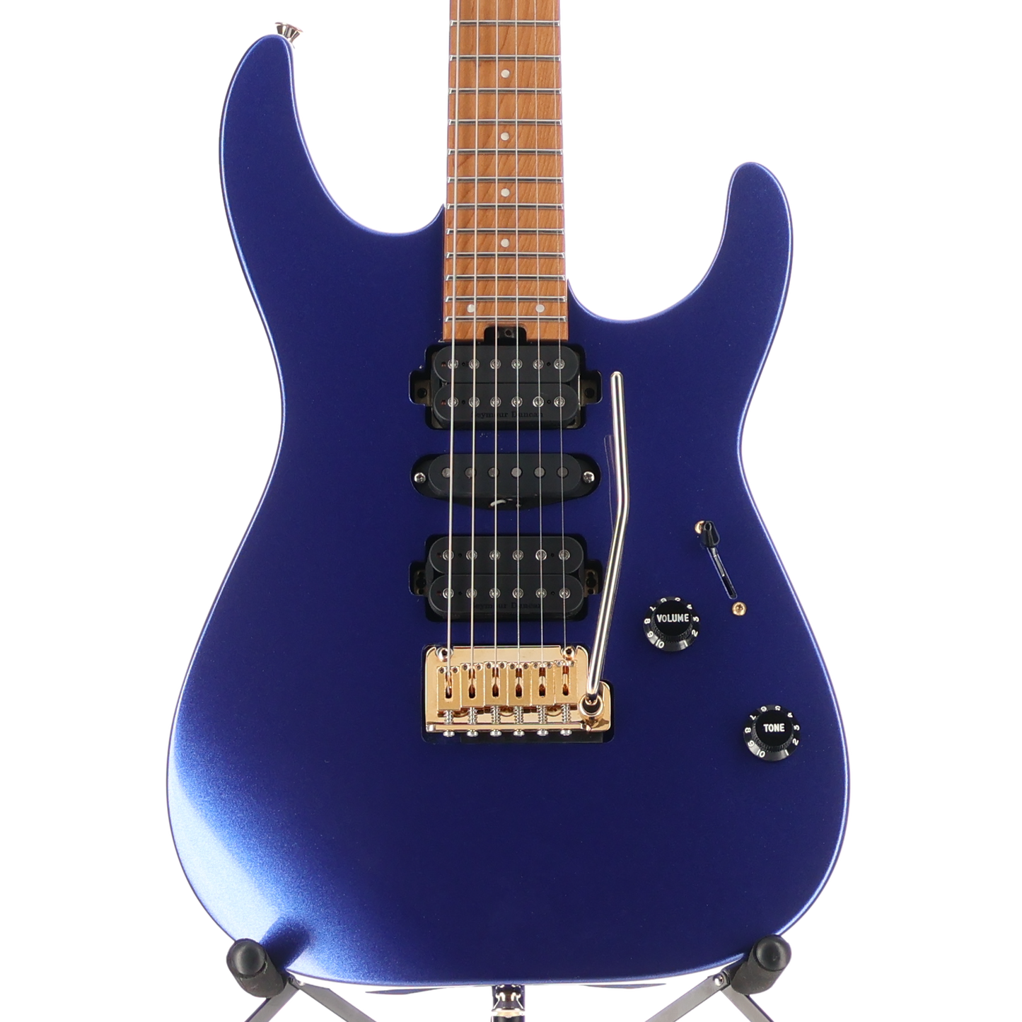 Charvel Pro-Mod DK24 HSH 2PT CM, Caramelized Maple Fingerboard, Mystic Blue (J1) (03242)