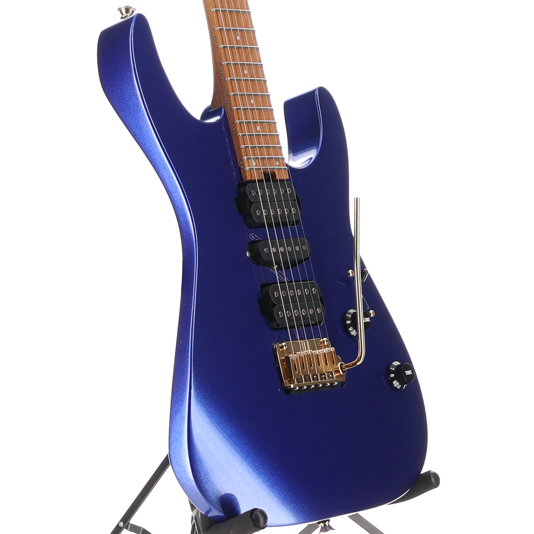 Charvel Pro-Mod DK24 HSH 2PT CM Caramelized Maple Fingerboard Mystic Blue (X10) (03107)