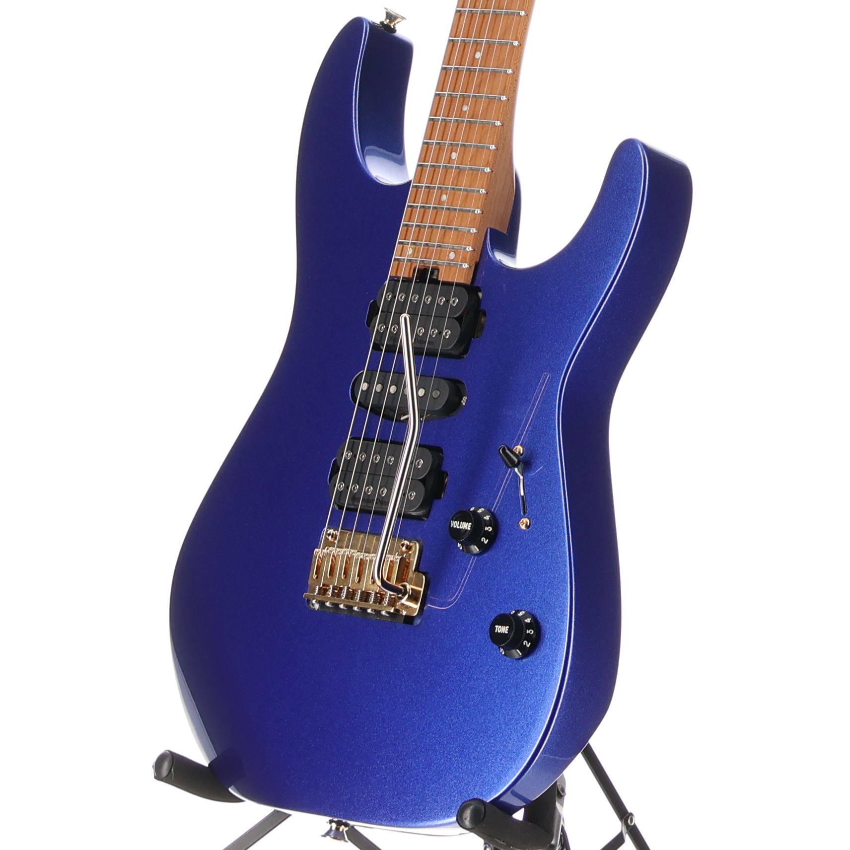 Charvel Pro-Mod DK24 HSH 2PT CM Caramelized Maple Fingerboard Mystic Blue (X10) (03107)