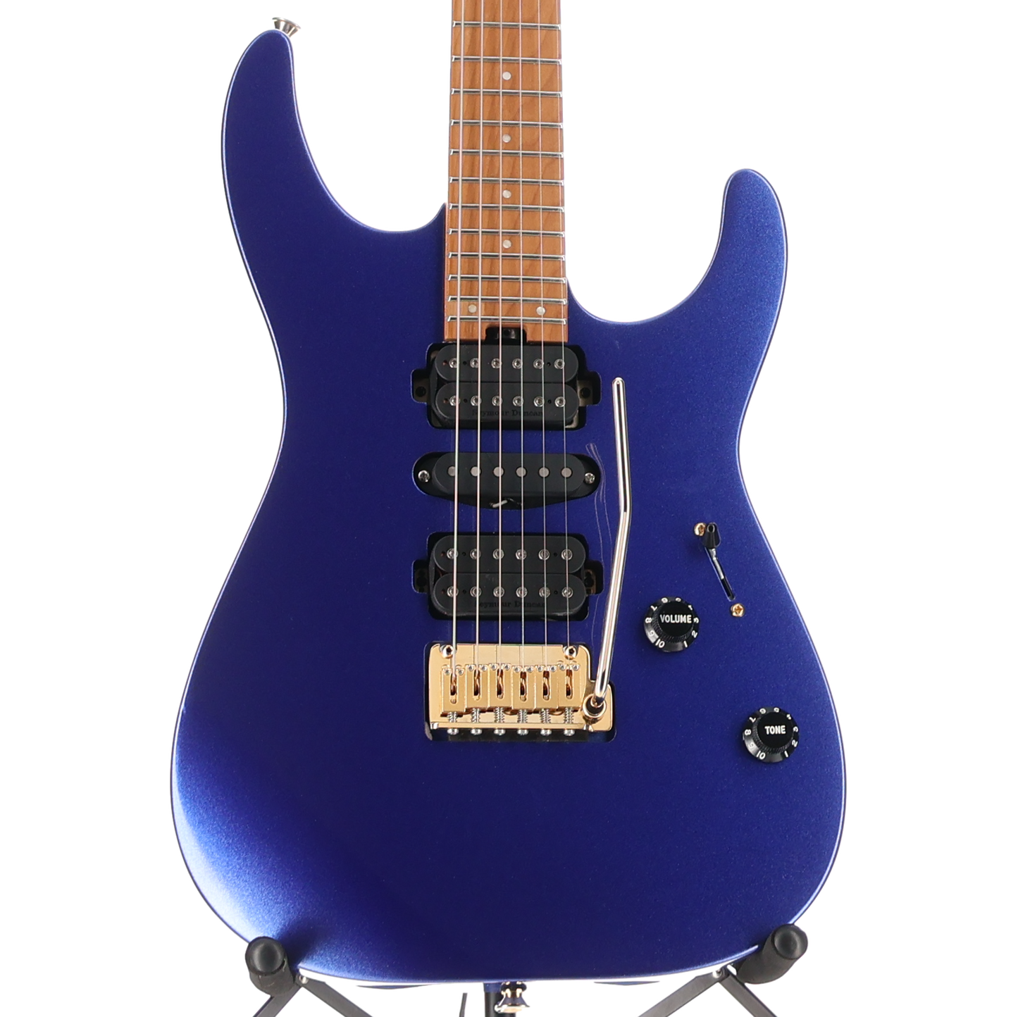 Charvel Pro-Mod DK24 HSH 2PT CM Caramelized Maple Fingerboard Mystic Blue (X10) (03107)