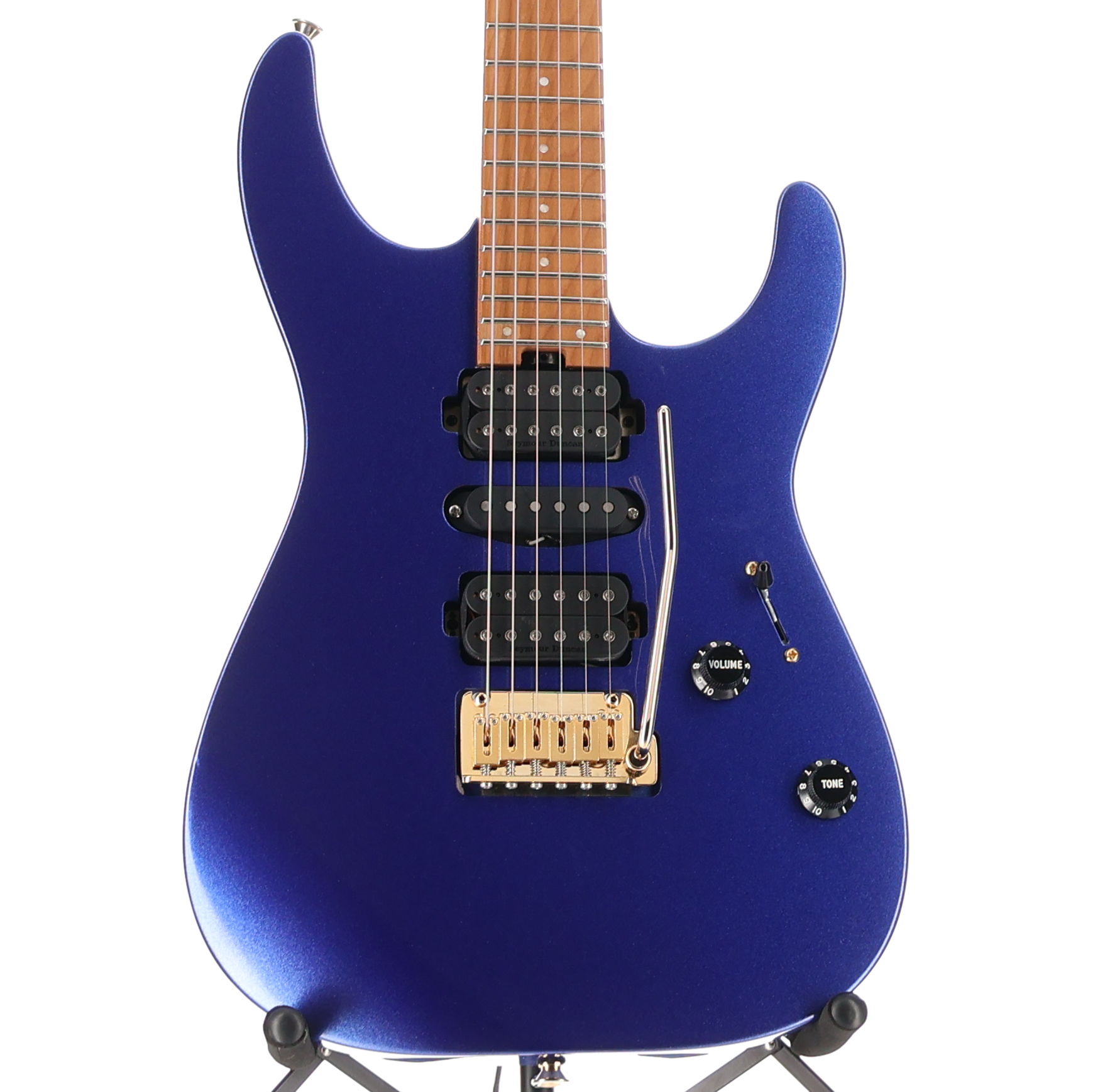 Charvel Pro-Mod DK24 HSH 2PT CM Caramelized Maple Fingerboard Mystic Blue (X10) (03107)