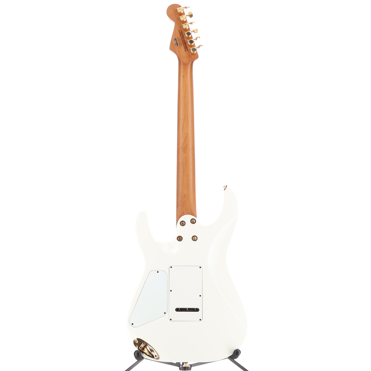 Charvel Pro-Mod DK24 HSS 2PT CM, Caramelized Maple Fingerboard, Snow White (RP) (13576)