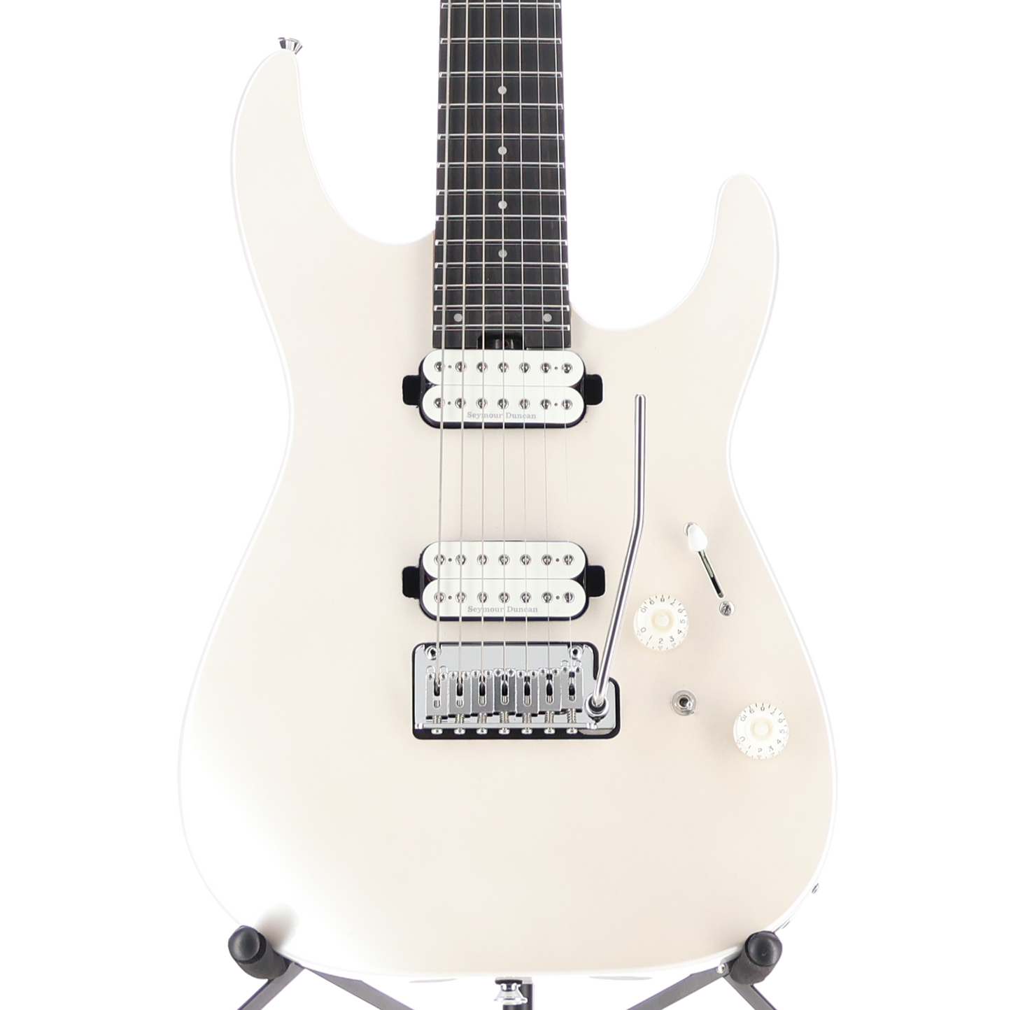 Charvel Pro-Mod Plus DK24-7 HH 2PT EB, Ebony Fingerboard, Celestial Silk (H11) (01053)