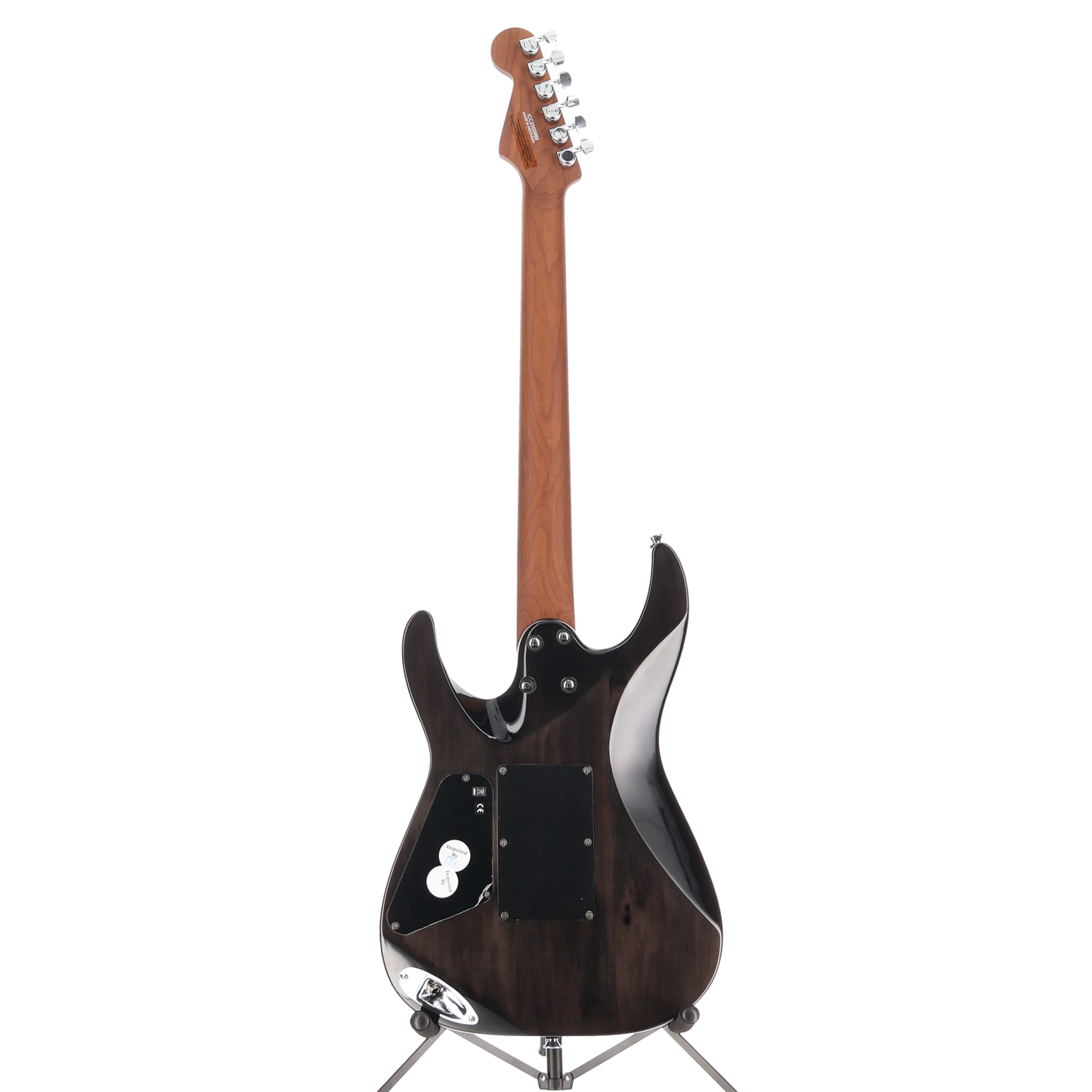 Charvel Pro-Mod Plus DK24 HH 2PT EB QM, Ebony Fingerboard, Midnight Ocean (D12) (00989)