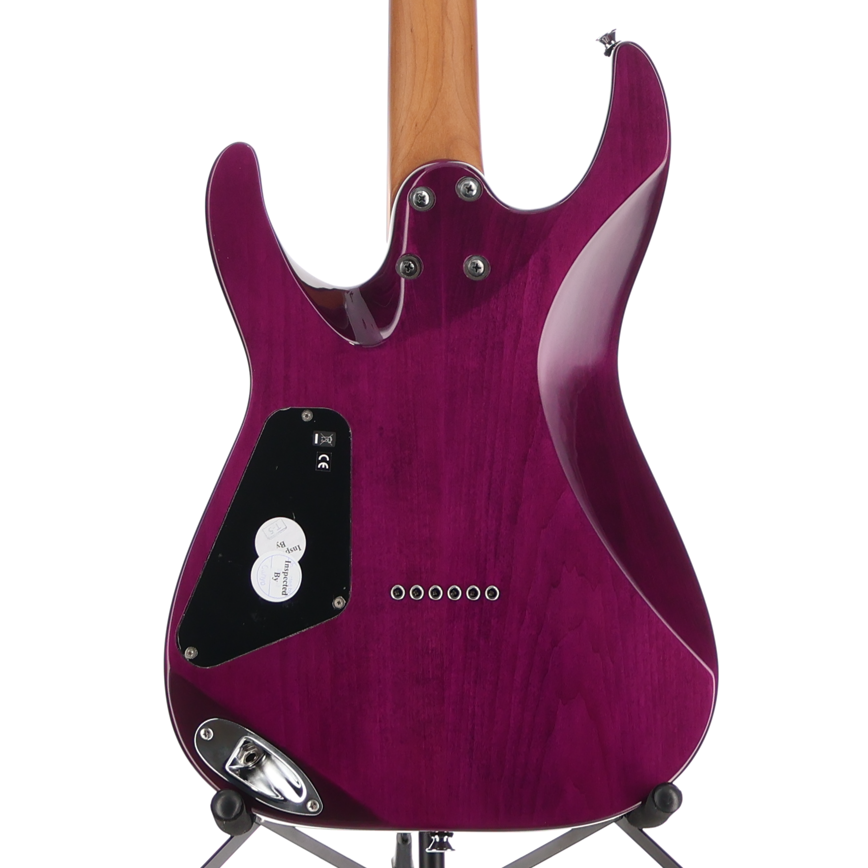 Charvel Pro-Mod Plus DK24 HH HT EB QM, Ebony Fingerboard, Violet Radiance (RP) (00271)