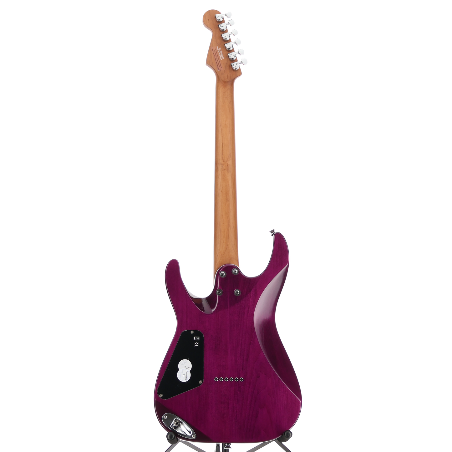Charvel Pro-Mod Plus DK24 HH HT EB QM, Ebony Fingerboard, Violet Radiance (RP) (00271)