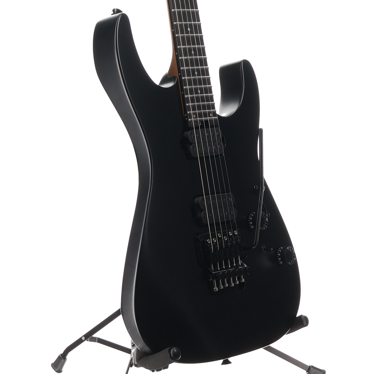 Charvel Pro-Mod Plus Dinky DK24 HH FR EB, Ebony Fingerboard - Satin Black (W10) (00573)