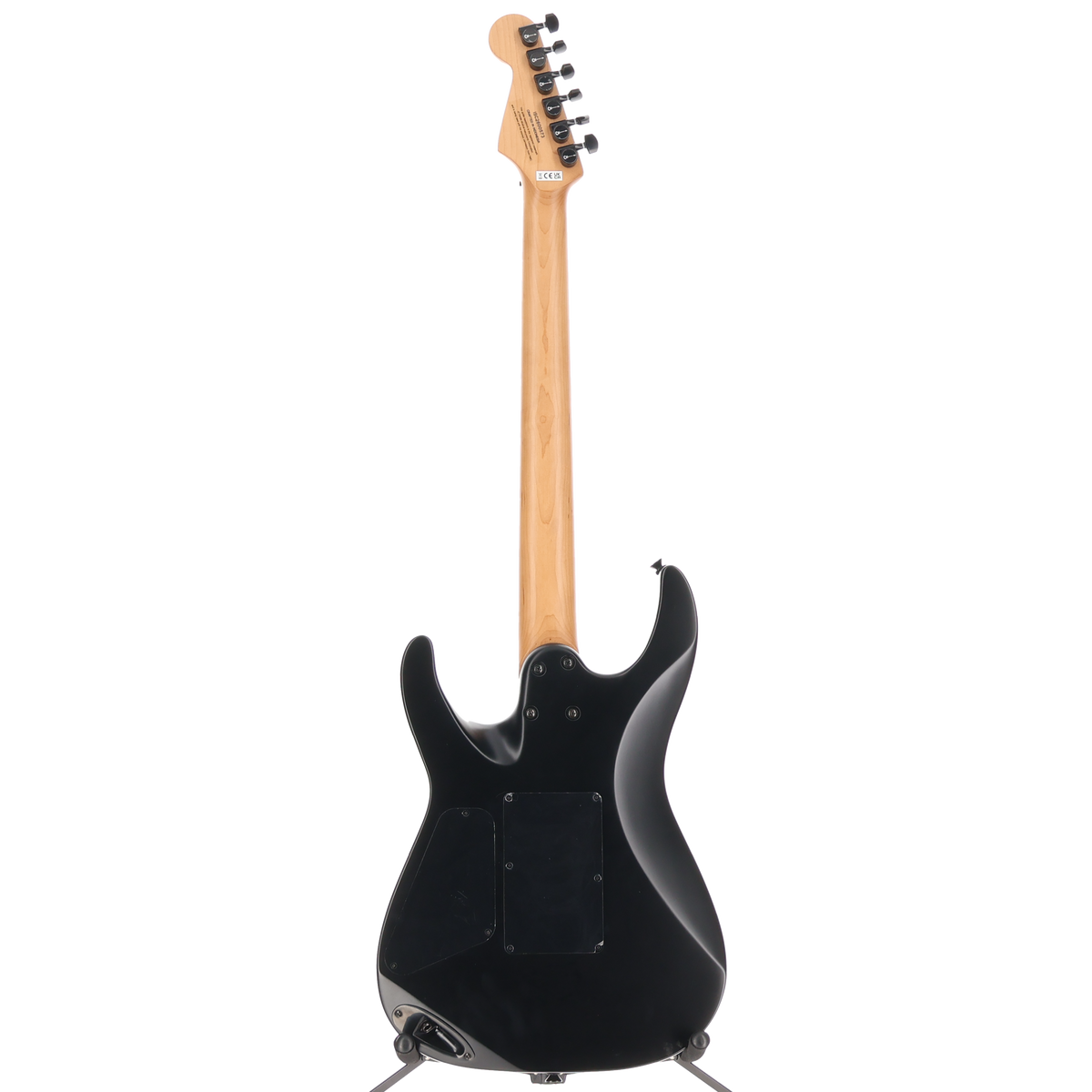 Charvel Pro-Mod Plus Dinky DK24 HH FR EB, Ebony Fingerboard - Satin Black (W10) (00573)