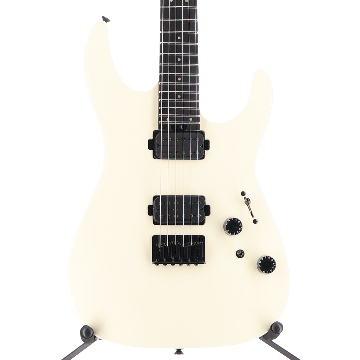 Charvel Pro-Mod Plus Dinky DK24 HH HT EB, Ebony Fingerboard, Crème White (B5) (00302)