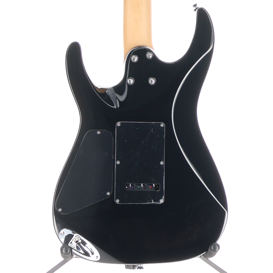 Charvel Pro-Mod Plus Dinky DK24 HSS 2PT EB QM, Ebony Fingerboard, Amber Tiger Eye (Z13) (00489)