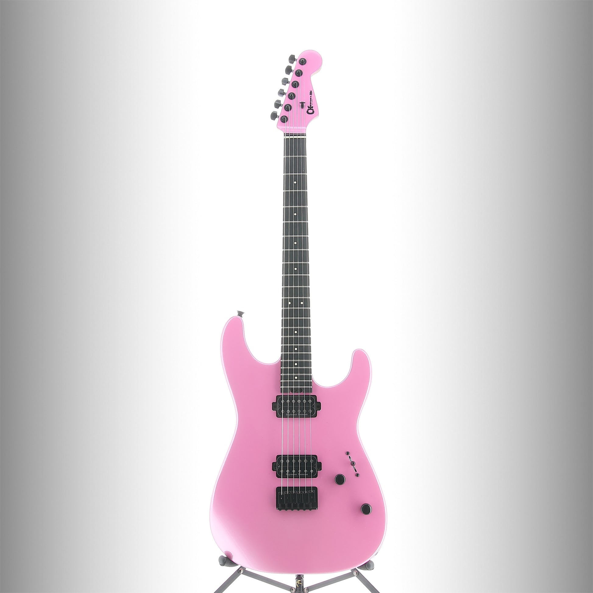 Charvel Pro-Mod Plus San-Dimas Style 1 HH HT E, Ebony Fingerboard, Platinum Pink (Y12) (00497)