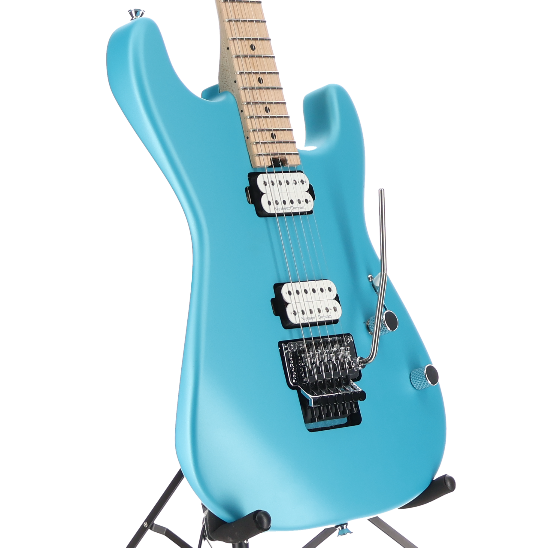Charvel Pro-Mod San Dimas Style 1 HH FR M, Maple Fingerboard, Matte Blue Frost (F4) (23877)