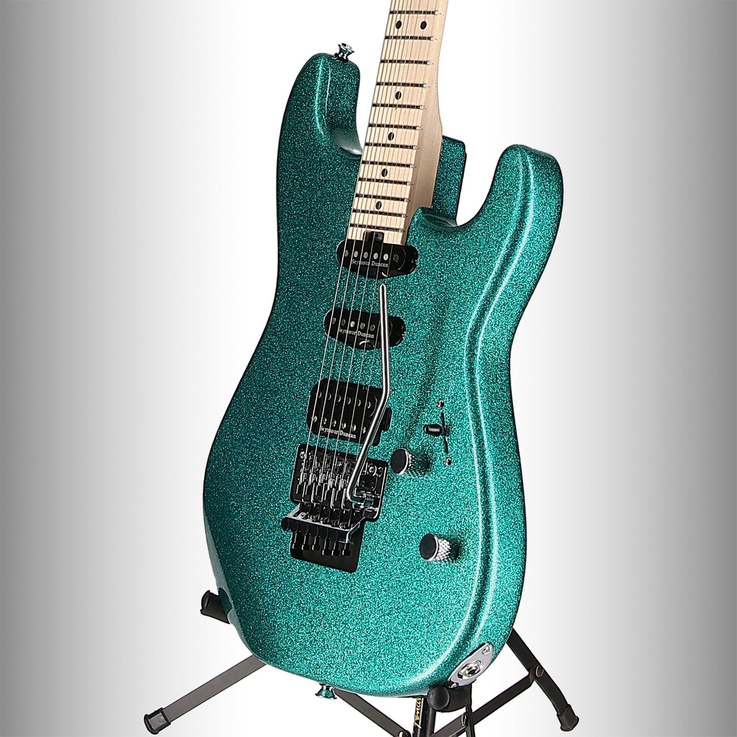 Charvel Pro-Mod San Dimas Style 1 HSS FR M, Maple Fingerboard, Aqua Flake (SR) (35716)